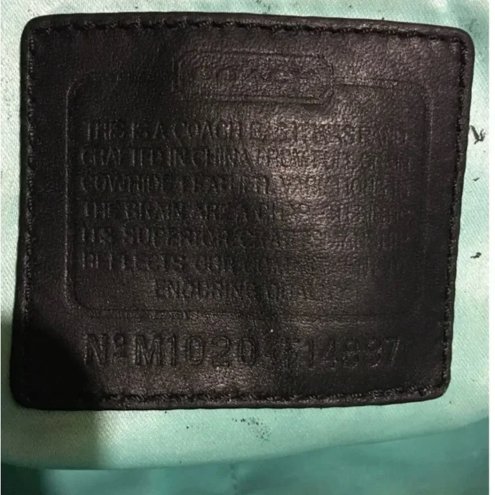 Coach vintage black